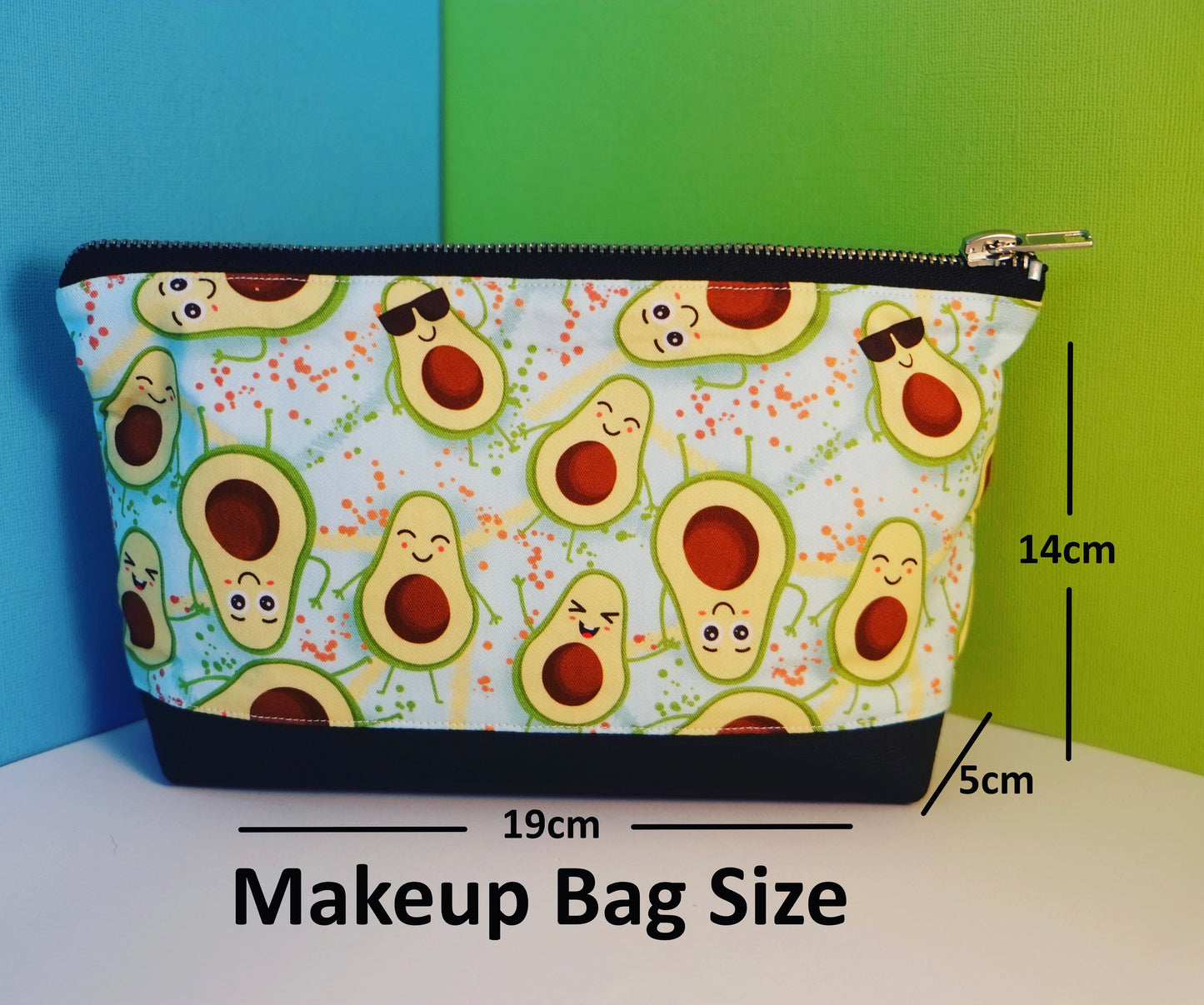 Handmade Bubble Tea Makeup Bag