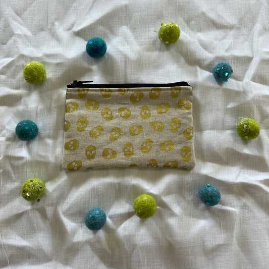 Golden Skull Coin Purse