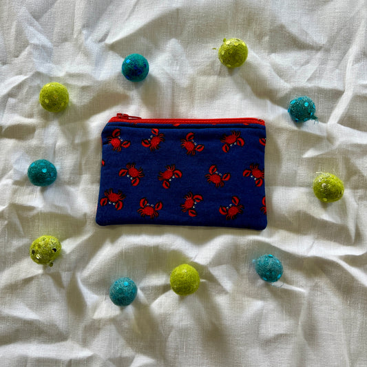 Red Crabs Coin Purse